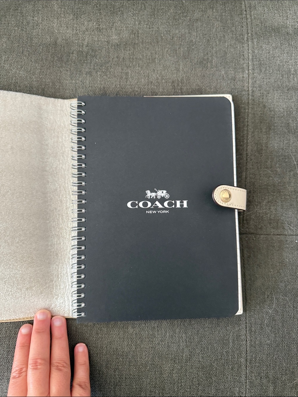 Coach Notebook With Strawberry Print - Picture 7 of 9